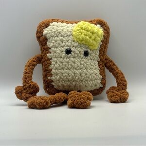 Handmade Crochet Toast Buddy